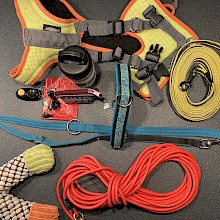 Trainingsmaterial und Verhaltensregeln